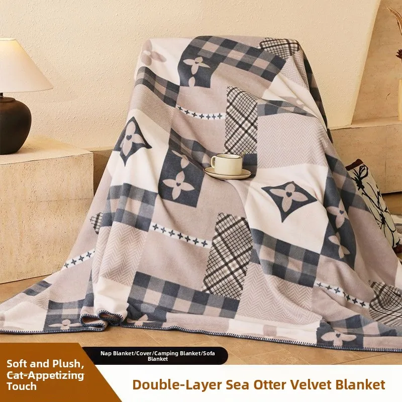 Double Layer Sea Velvet Blanket Thickened Sofa Covering Air Conditioned Casual Shawl Blanket for All Seasons
Double Layer Sea Velvet Blanket Thickened Sofa Covering Air Conditioned Casual Shawl Blanket for All Seasons