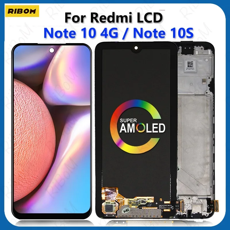 New For Xiaomi Redmi Note 10 4G Display LCD Touch Screen Digitizer For Redmi Note 10S LCD M2101K7AI Display Replacement Parts
New For Xiaomi Redmi Note 10 4G Display LCD Touch Screen Digitizer For Redmi Note 10S LCD M2101K7AI Display Replacement Parts