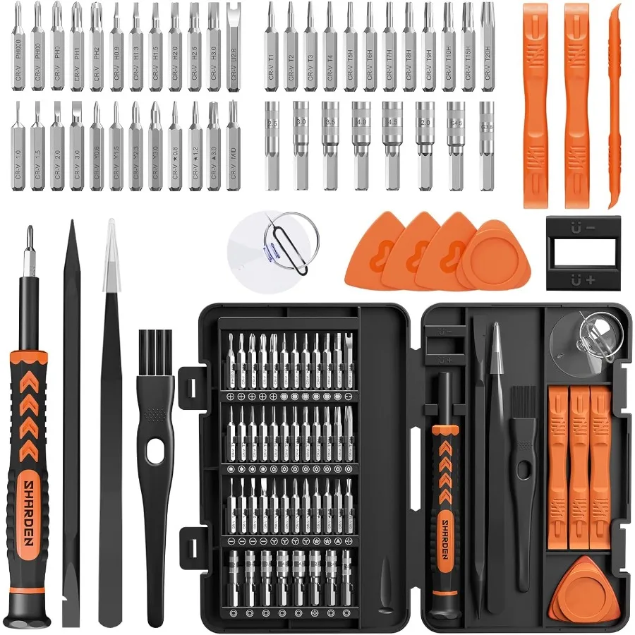 58 in 1 Small Precision Screwdriver Set Magnetic Mini Screwdriver Set with Case Professional Electronic Tools Kit for iPhone Ma
58 in 1 Small Precision Screwdriver Set Magnetic Mini Screwdriver Set with Case Professional Electronic Tools Kit for iPhone Ma