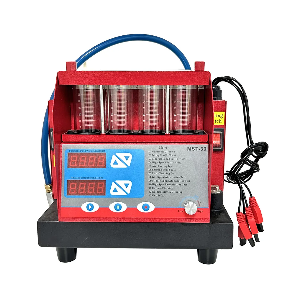 MST-30 4 Cylinder Auto Ultrasonic Cleaning Machine Fuel Injector Tester and Cleaner for Motorbike and Car
MST-30 4 Cylinder Auto Ultrasonic Cleaning Machine Fuel Injector Tester and Cleaner for Motorbike and Car