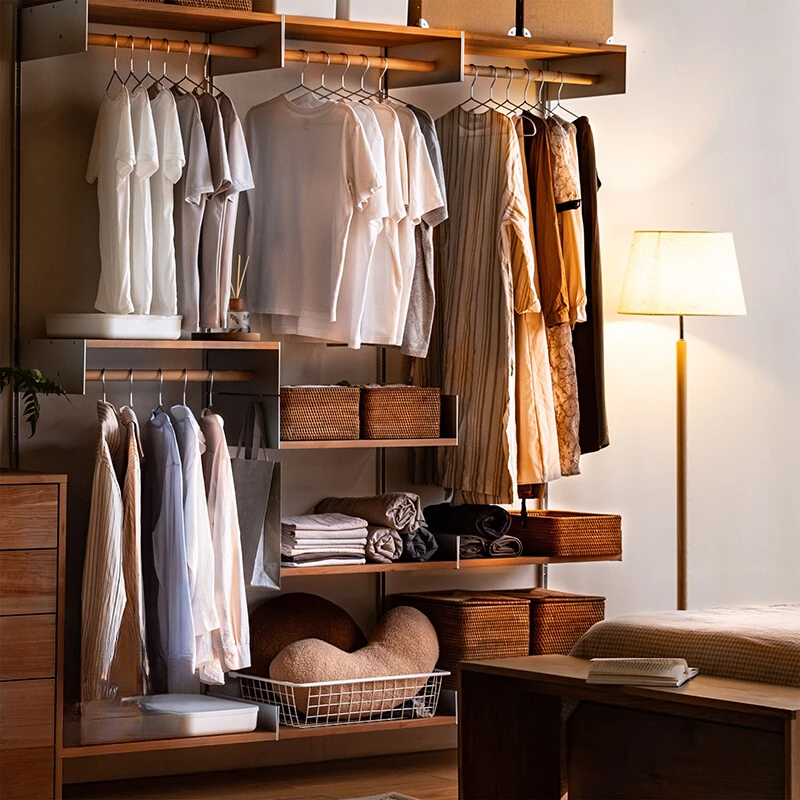 Aluminum Metal Clothes Rack Bedroom Floor Storage Wood Open Organizer Coat Racks Hanging Wardrobe Wieszak Na Ubrania Furniture
Aluminum Metal Clothes Rack Bedroom Floor Storage Wood Open Organizer Coat Racks Hanging Wardrobe Wieszak Na Ubrania Furniture