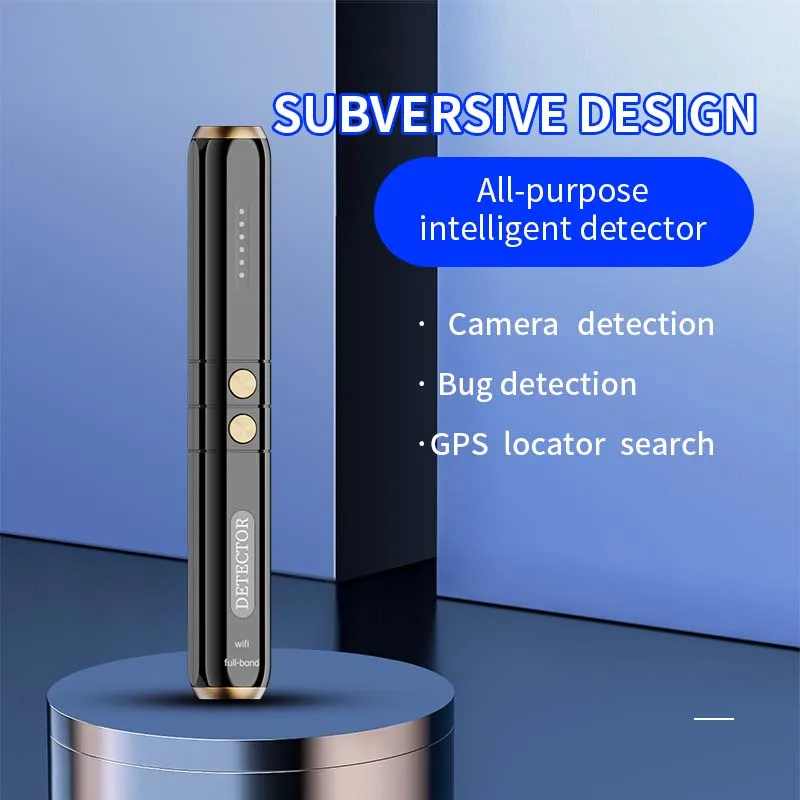 Wireless Anti-Spy Hidden Pinhole Camera Detector T13 Infrared Laser Scanner Anti-Location GPS Detector Finder for Security
Wireless Anti-Spy Hidden Pinhole Camera Detector T13 Infrared Laser Scanner Anti-Location GPS Detector Finder for Security