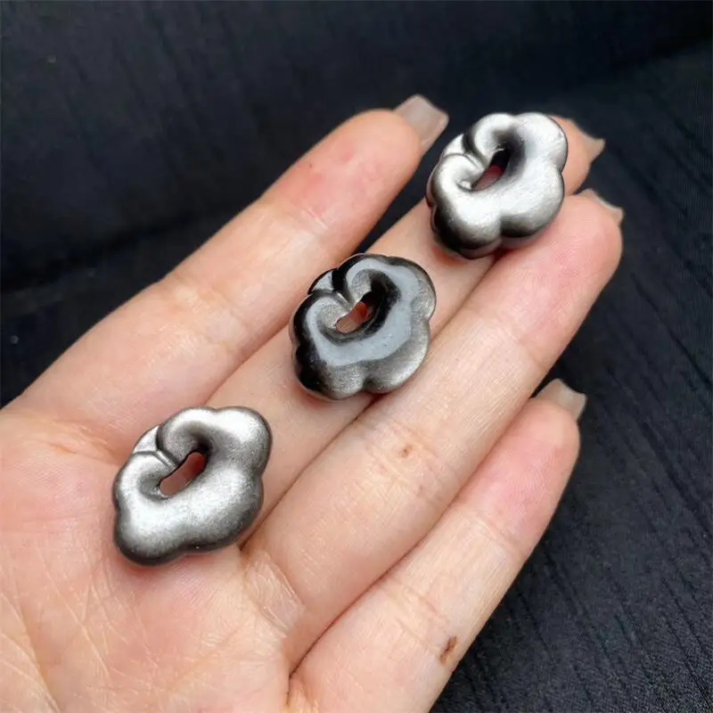 6 шт. натуральный серебряный обсидиан Ruyi кулон исцеление фэншуй Рейки DIY ювелирные аксессуары праздничный подарок 22 мм
6 шт. натуральный серебряный обсидиан Ruyi кулон исцеление фэншуй Рейки DIY ювелирные аксессуары праздничный подарок 22 мм