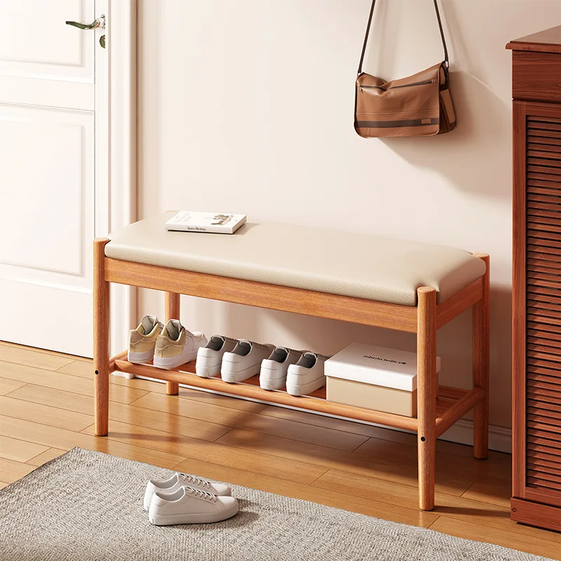 Simple solid wood shoe changing stool, living room shoe wearing stool, soft cushion, solid wood bench, solid wood shoe rack
Simple solid wood shoe changing stool, living room shoe wearing stool, soft cushion, solid wood bench, solid wood shoe rack
