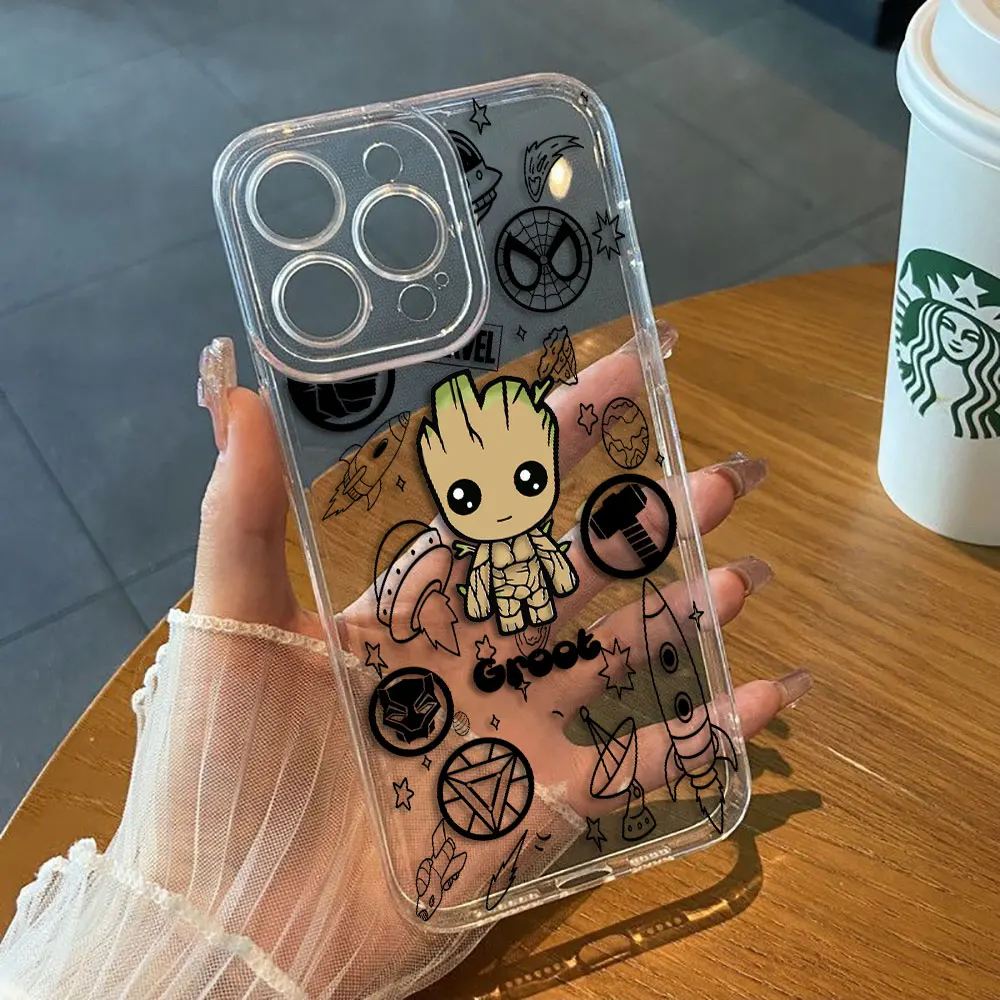 Groot Deadpool Spider-Man Clear Case For Samsung A23 A24 A25 A26 A30 A32 A33 A35 A36 A50 A51 A52 A53 A55 A56 A71 A72 A73 Case
Groot Deadpool Spider-Man Clear Case For Samsung A23 A24 A25 A26 A30 A32 A33 A35 A36 A50 A51 A52 A53 A55 A56 A71 A72 A73 Case