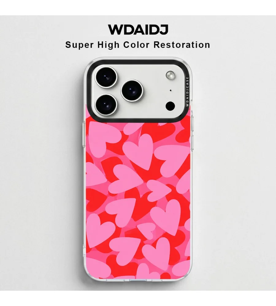 Sweet Pink And Red Overlapping Hearts Print Clear Phone Case For Iphone 13 14 15 16 17 Scratch Resistant Slim Fit Protective
Sweet Pink And Red Overlapping Hearts Print Clear Phone Case For Iphone 13 14 15 16 17 Scratch Resistant Slim Fit Protective
