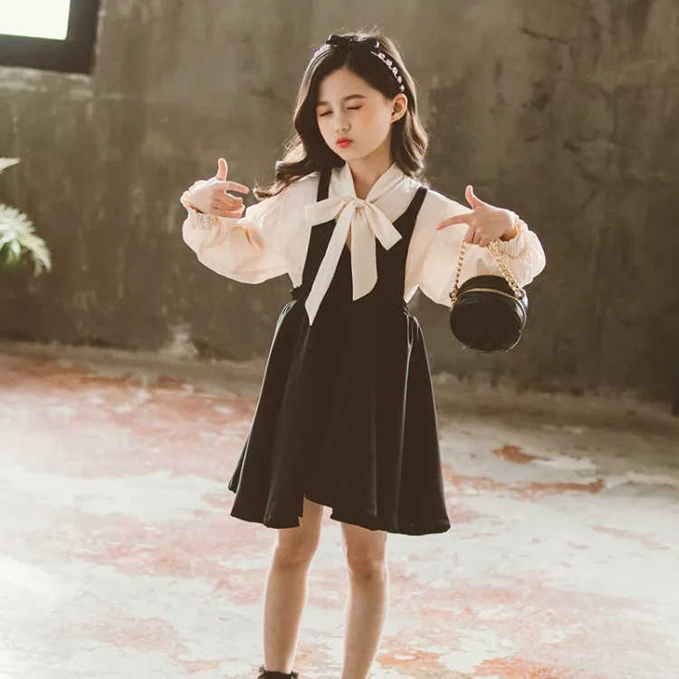 Girl Dress Suit 2022 New Cpring Autumn Korean Fashion Style Sets Baby Girl Bowknot Shirt Solid Princess Dress Two Piece Suit
Girl Dress Suit 2022 New Cpring Autumn Korean Fashion Style Sets Baby Girl Bowknot Shirt Solid Princess Dress Two Piece Suit
