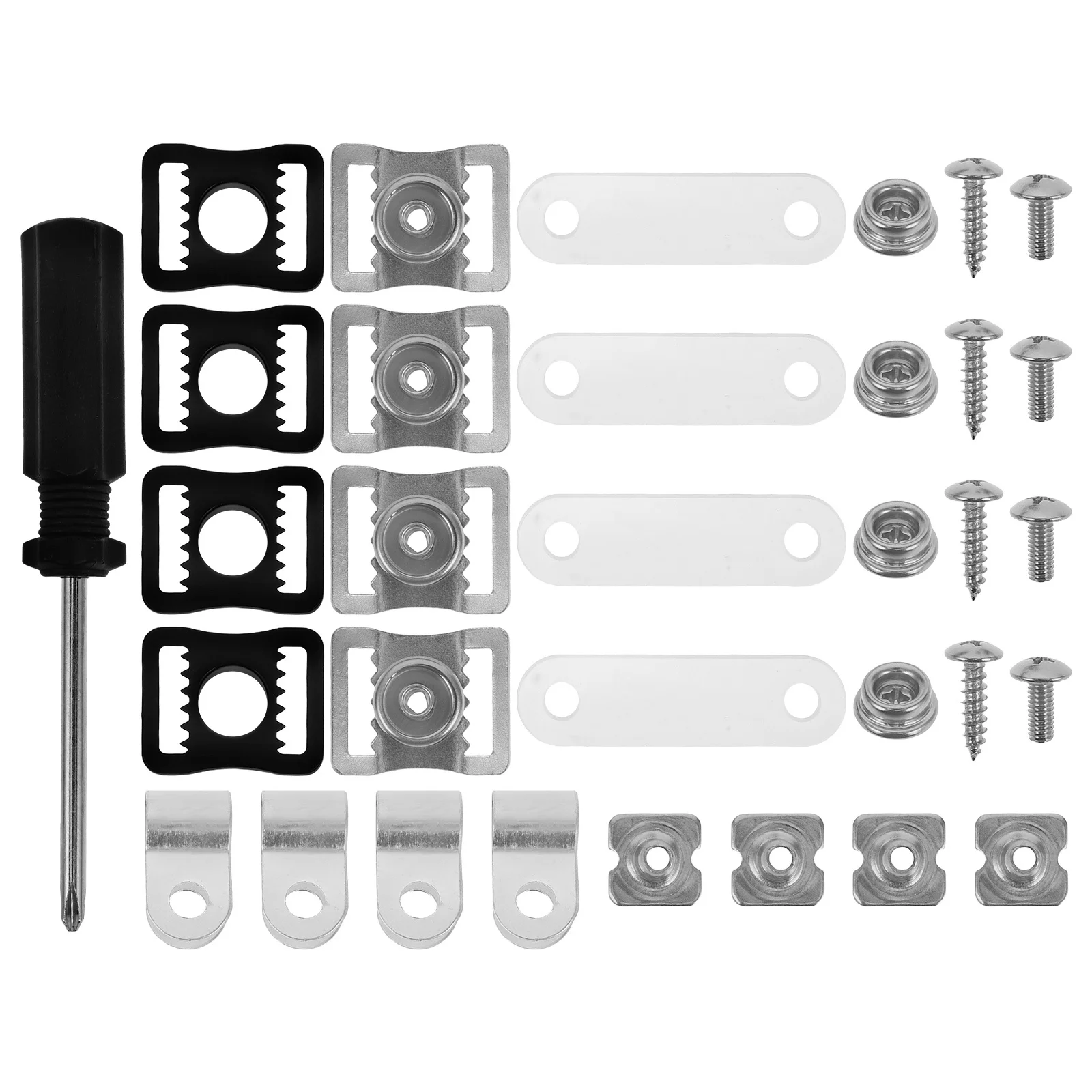 57Pcs Hardware Repair Kit Stainless Steel Buckle Adapter Replacement Parts for Youth Adult Hockey Football Baseball
57Pcs Hardware Repair Kit Stainless Steel Buckle Adapter Replacement Parts for Youth Adult Hockey Football Baseball