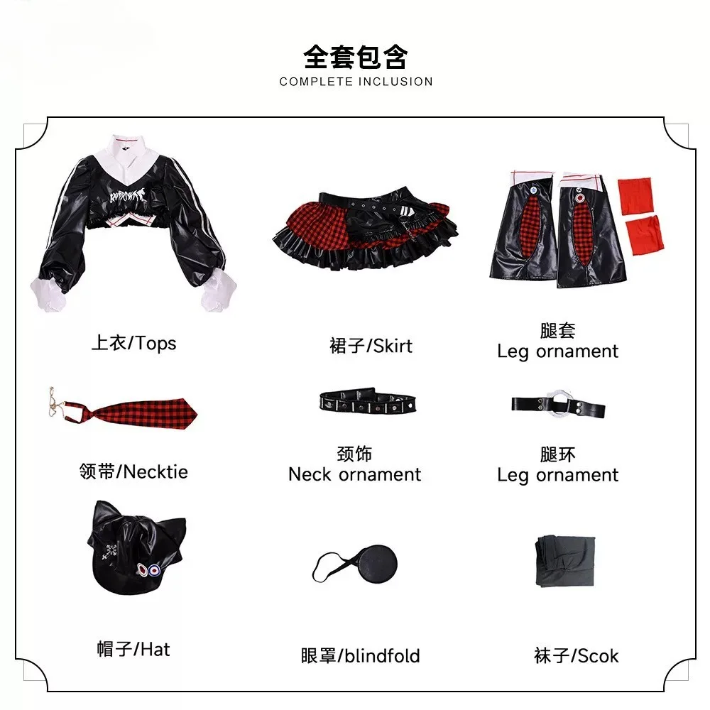 Cosplay Costume Outfit Rock Band Style Ready for Music Festivals Expos
Cosplay Costume Outfit Rock Band Style Ready for Music Festivals Expos