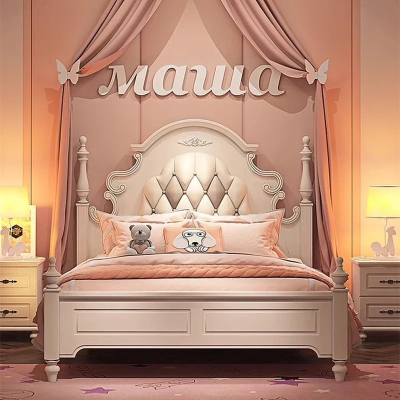 Wooden Bed Children's Individual Baby Newborn Items Girl Child Photography Handrail Safety Bunk Kids Care Tools Cribs Berceau
Wooden Bed Children's Individual Baby Newborn Items Girl Child Photography Handrail Safety Bunk Kids Care Tools Cribs Berceau