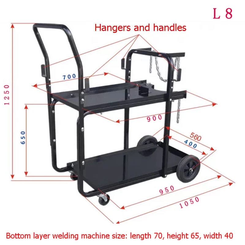 Tool Car Welding Argon Arc Welding CO2 Electric Welding Multi-Layer Tool Car Movable Welding Machine Trolley
Tool Car Welding Argon Arc Welding CO2 Electric Welding Multi-Layer Tool Car Movable Welding Machine Trolley