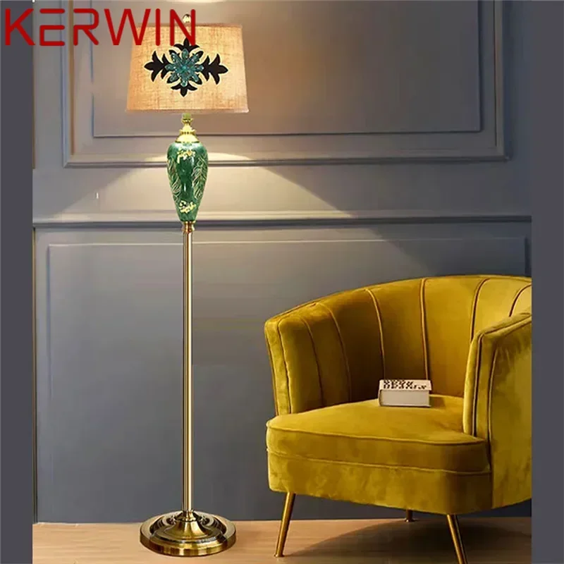 KERWIN American Retro Floor Lamp European Luxurious Bedroom Living Room Beside The Sofa Villa Hotel Decorative Standing Light
KERWIN American Retro Floor Lamp European Luxurious Bedroom Living Room Beside The Sofa Villa Hotel Decorative Standing Light
