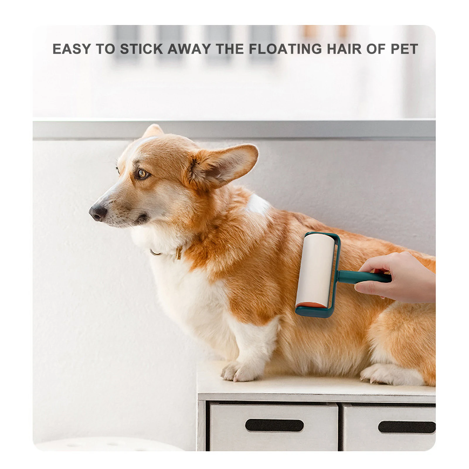 Pet Hair Remover Roller ABS Ergonomic H Lightweight Portable Cat Dog Supplies Hair Cleaner Dust Cover Pet Grooming Tool
Pet Hair Remover Roller ABS Ergonomic H Lightweight Portable Cat Dog Supplies Hair Cleaner Dust Cover Pet Grooming Tool