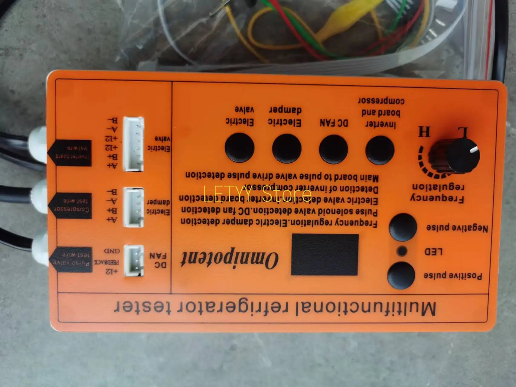 110V 220V Refrigerator Compressor Inverter Board Test Tester Pulse Solenoid Valve Refrigerator Tester Detector Tool
110V 220V Refrigerator Compressor Inverter Board Test Tester Pulse Solenoid Valve Refrigerator Tester Detector Tool