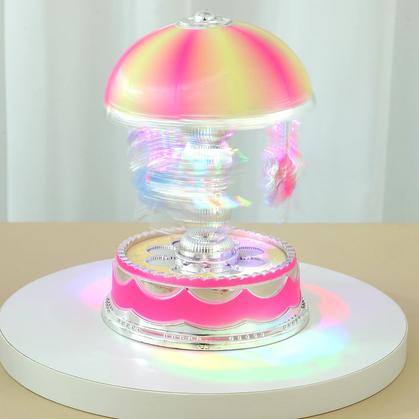 Musical Box with Rotating LED Castle Dome Design Romantic Bedroom Atmosphere Decor Gift Purple
Musical Box with Rotating LED Castle Dome Design Romantic Bedroom Atmosphere Decor Gift Purple