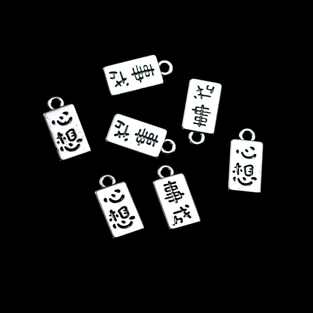 50 Pcs Retro Silver Alloy Pendant Earrings Necklace Charms Craft DIY Jewelry Making Supplies Metal Accessories
50 Pcs Retro Silver Alloy Pendant Earrings Necklace Charms Craft DIY Jewelry Making Supplies Metal Accessories