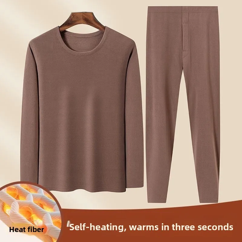 Мужской комплект термобелья: двусторонний флис, теплый базовый слой, двухсекционный костюм, с длинным рукавом, круглый вырез, однотонный
Мужской комплект термобелья: двусторонний флис, теплый базовый слой, двухсекционный костюм, с длинным рукавом, круглый вырез, однотонный