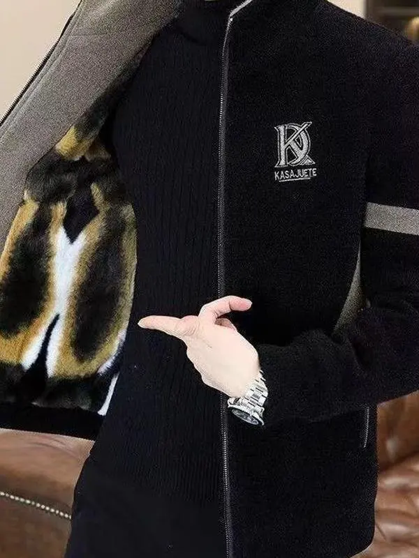 Men's Winter Fce Lined ort Jaet Thiened Casual Woolen Coat Sli Warm Stand Collar Korean Sle Faionable Men's ...
Men's Winter Fce Lined ort Jaet Thiened Casual Woolen Coat Sli Warm Stand Collar Korean Sle Faionable Men's ...