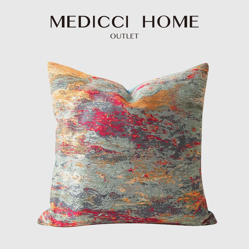 Medicci Home Colorful Tapestry Cushion Case Modern Abstract Upholstery Woven Fabric Jacquard Throw Pillow Cover Bohemian Decor
Medicci Home Colorful Tapestry Cushion Case Modern Abstract Upholstery Woven Fabric Jacquard Throw Pillow Cover Bohemian Decor