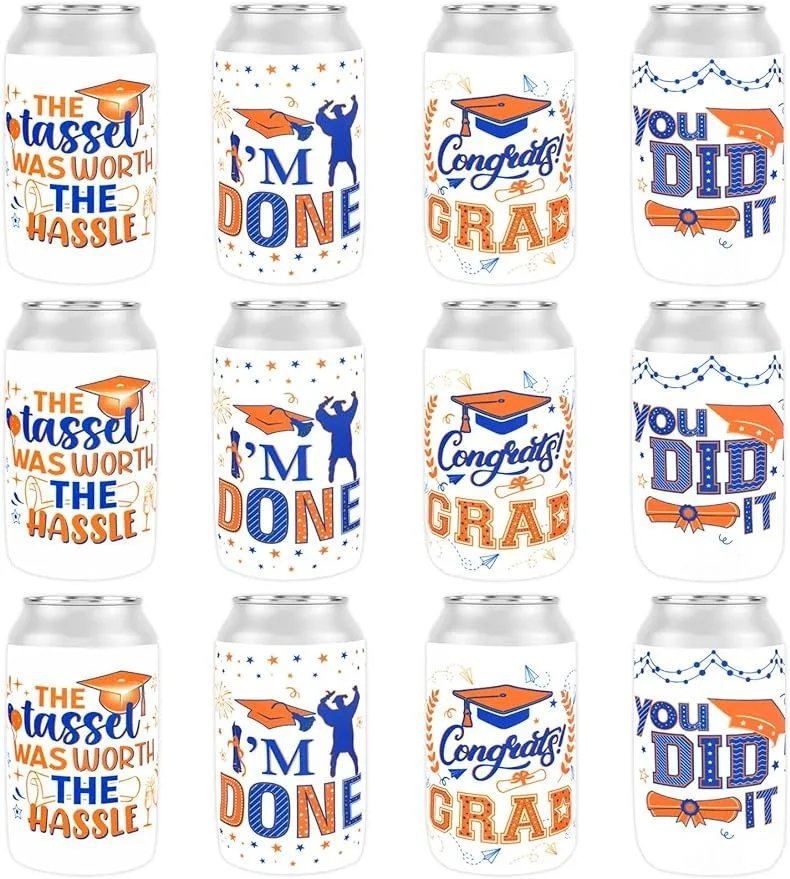 Fangleland 12psc Graduation Orange Blue Cooler Set,2024 Graduation Party Favors Gifts for Class of 2024 Graduation Party Decor
Fangleland 12psc Graduation Orange Blue Cooler Set,2024 Graduation Party Favors Gifts for Class of 2024 Graduation Party Decor