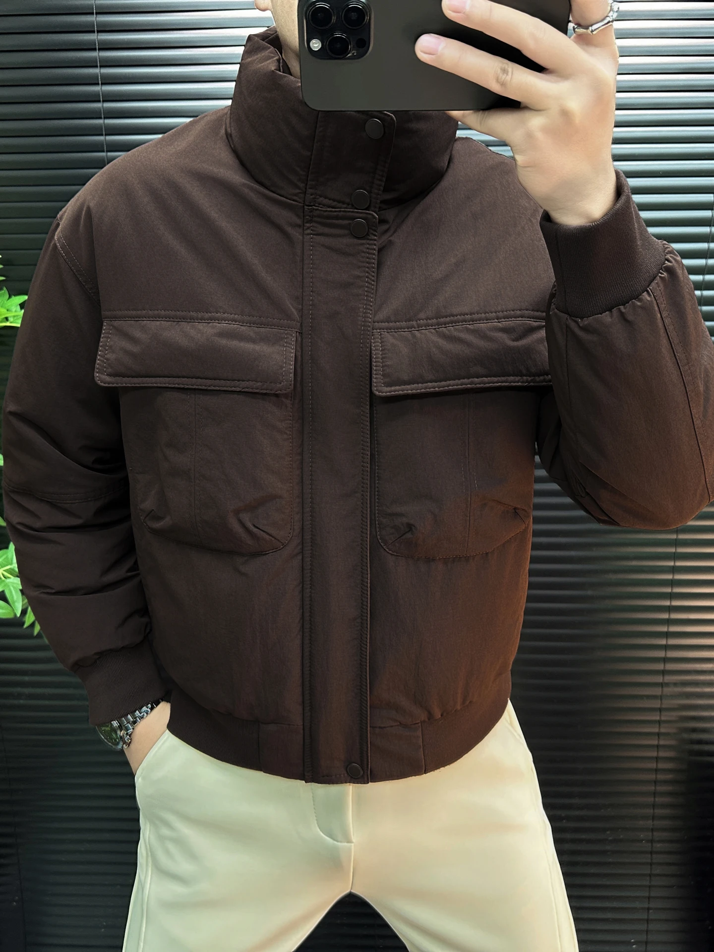 Winter New Men's Cotton Jaet ort Casual Workwear Sle Stand Collar Warm Thiened Zipper Closure Pure Color Faionable ...
Winter New Men's Cotton Jaet ort Casual Workwear Sle Stand Collar Warm Thiened Zipper Closure Pure Color Faionable ...