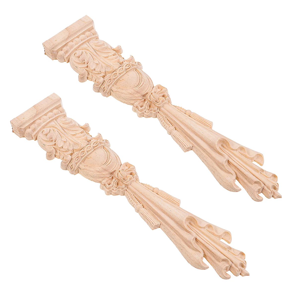 2 Pcs Furniture Vertical Carving Wooden Roman Pillar Applique Decor Decoration Column Cabinetry
2 Pcs Furniture Vertical Carving Wooden Roman Pillar Applique Decor Decoration Column Cabinetry