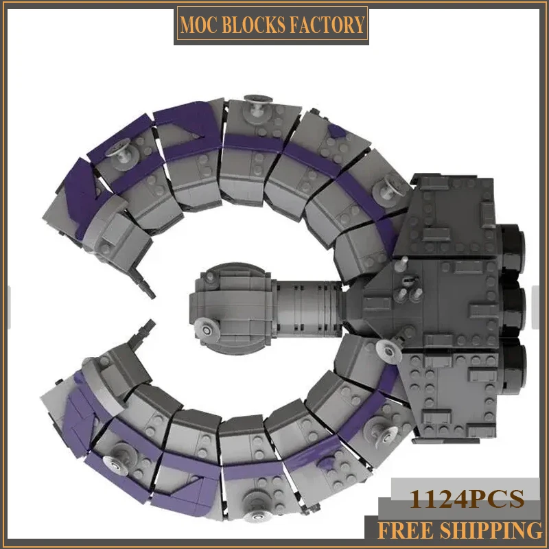 MOC Космический фильм Контрольный корабль в среднем масштабе Модель Строительный блок Сборка Коллекция игрушек Подарки
MOC Космический фильм Контрольный корабль в среднем масштабе Модель Строительный блок Сборка Коллекция игрушек Подарки