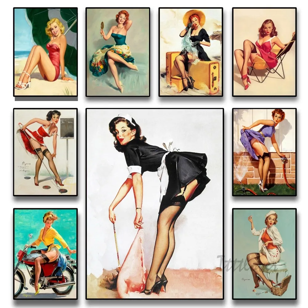 Retro Sexy Babes Poster Paper Print Home Living Room Bedroom Bar Restaurant Cafe Art Painting Decoration
Retro Sexy Babes Poster Paper Print Home Living Room Bedroom Bar Restaurant Cafe Art Painting Decoration