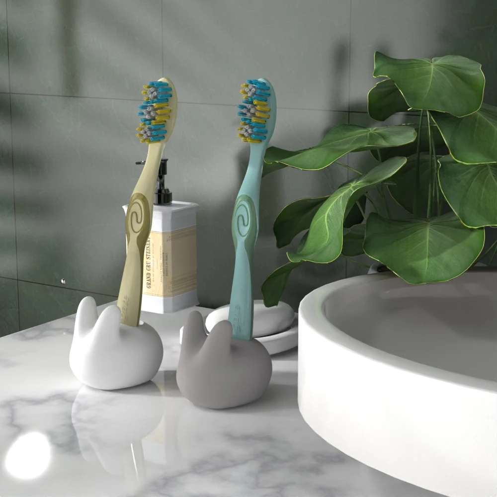 Concrete Toothbrush Holder Inserted Silicone Mold Cute animal Rabbit design Bathroom supplies Office pen insert mold
Concrete Toothbrush Holder Inserted Silicone Mold Cute animal Rabbit design Bathroom supplies Office pen insert mold