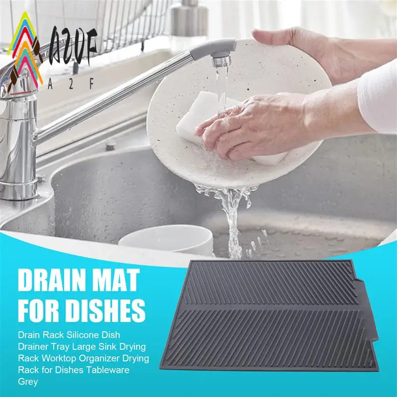 A20F-Сливная стойка, силиконовый поднос для сушки посуды, большая сушилка для раковины, органайзер для стола, сушилка для посуды, посуда
A20F-Сливная стойка, силиконовый поднос для сушки посуды, большая сушилка для раковины, органайзер для стола, сушилка для посуды, посуда