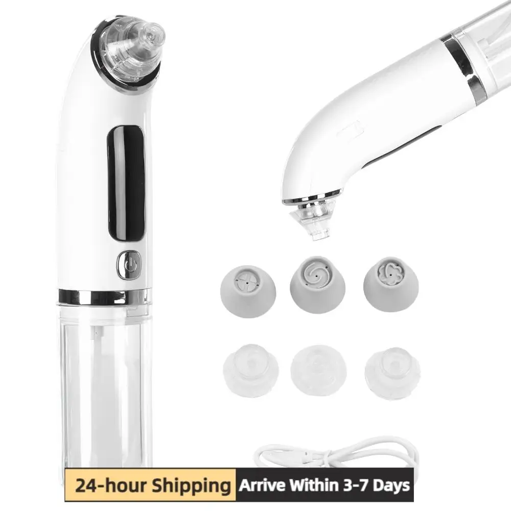 Hydro Oxygen Blackhead Remover Vacuum 4 Adjustable Levels 6 Replacement Heads Visible Dual Water Tank Pore Extractor Facial Kit
Hydro Oxygen Blackhead Remover Vacuum 4 Adjustable Levels 6 Replacement Heads Visible Dual Water Tank Pore Extractor Facial Kit