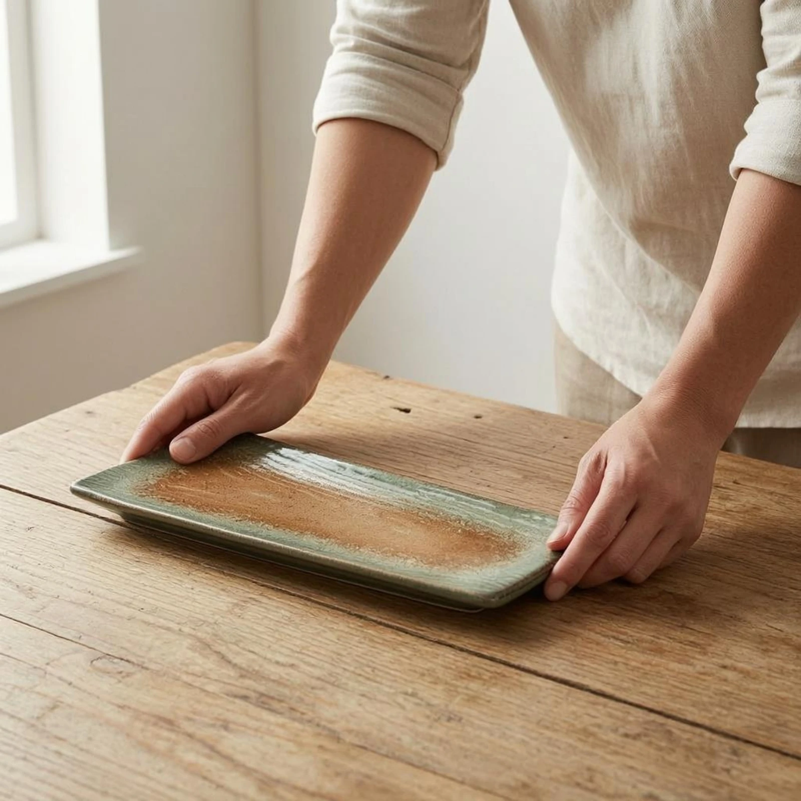 Rectangular Ceramic Serving Plate Raised Edges Rectangular Sushi Plate Porcelain Sushi Platter Polished Glaze Tableware
Rectangular Ceramic Serving Plate Raised Edges Rectangular Sushi Plate Porcelain Sushi Platter Polished Glaze Tableware