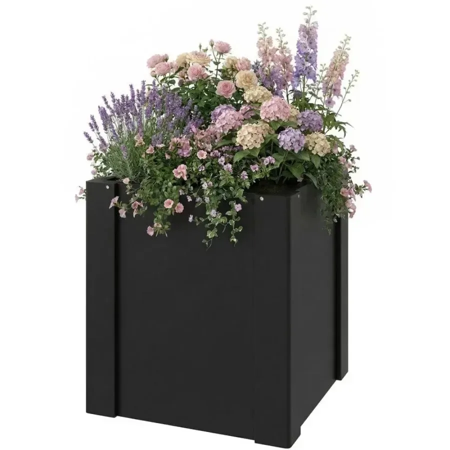 Raised Garden Bed Galvanized Planter Box Outdoor with Gloves for Gardening Vegetables, Flower, Herb, 1.4 x 1.4 x 1.5 ft, Black
Raised Garden Bed Galvanized Planter Box Outdoor with Gloves for Gardening Vegetables, Flower, Herb, 1.4 x 1.4 x 1.5 ft, Black