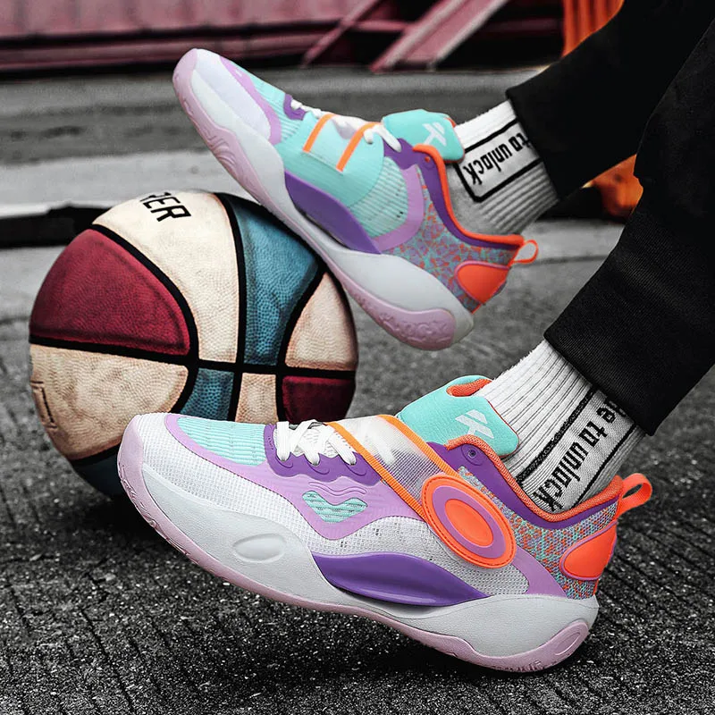 Student basketball shoes male mesh surface wear-resistant grip strong anti-slip actual combat youth sports shoes male
Student basketball shoes male mesh surface wear-resistant grip strong anti-slip actual combat youth sports shoes male