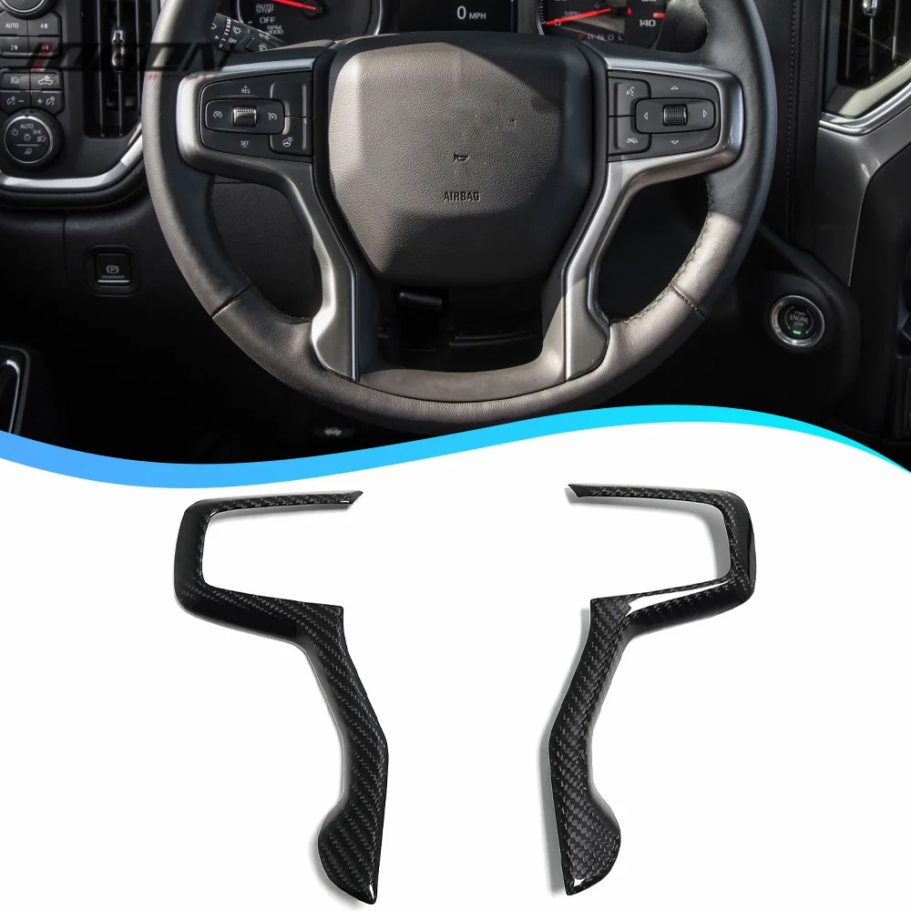 Real Carbon Fiber Steering Wheel Cover For Silverado 1500 2019 -2022 Car Steering Wheel Protection Cover Interior Accessories
Real Carbon Fiber Steering Wheel Cover For Silverado 1500 2019 -2022 Car Steering Wheel Protection Cover Interior Accessories