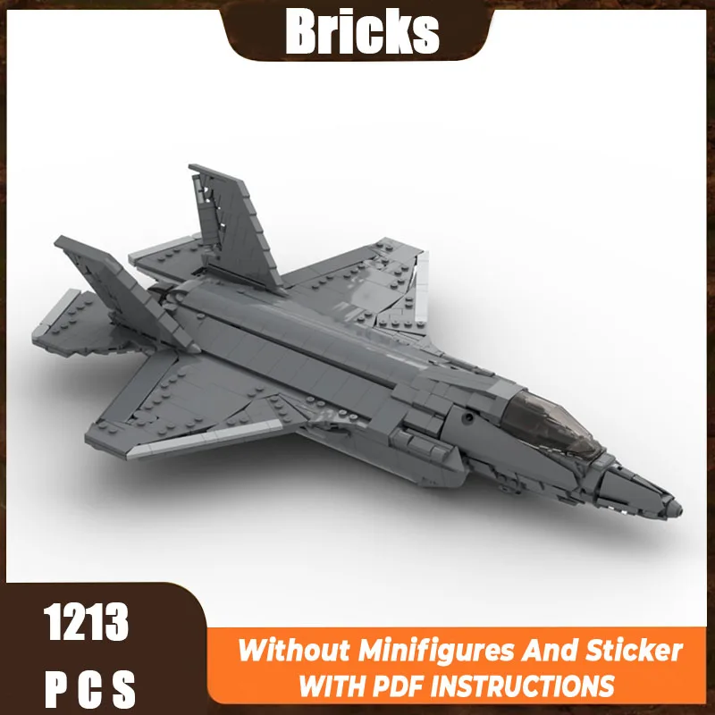 Изысканный новый продукт MOC, строительные блоки, военная модель F-35, технология истребителя, модульная детская игрушка, набор для сборки «сделай сам»
Изысканный новый продукт MOC, строительные блоки, военная модель F-35, технология истребителя, модульная детская игрушка, набор для сборки «сделай сам»