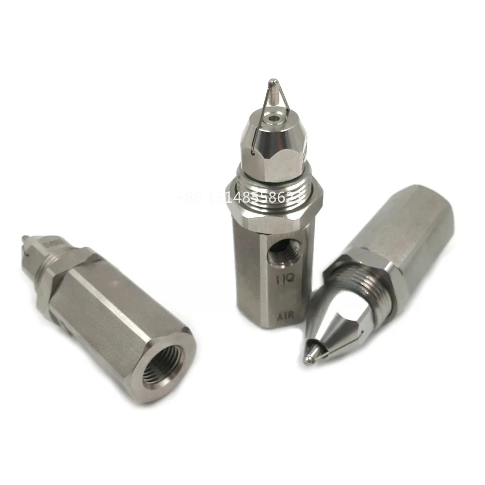 Dry Fog Fine Mist Humidifier Ultrasonic Air Atomizer Dust Removal Spray Nozzle Odour Control SS304 Humidifying Atomizing Nozzle
Dry Fog Fine Mist Humidifier Ultrasonic Air Atomizer Dust Removal Spray Nozzle Odour Control SS304 Humidifying Atomizing Nozzle