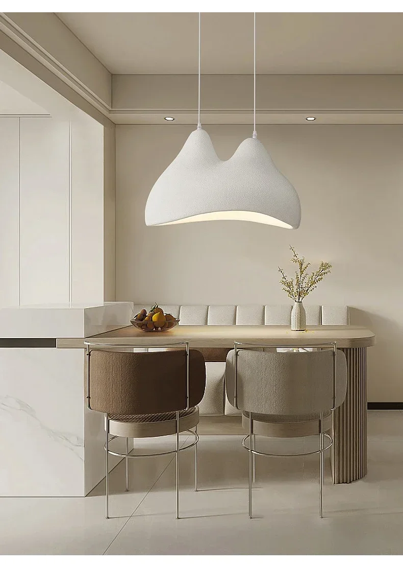 Nordic Wabi Sabi Pendant Light Style Minimalist Led Chandelier Modern Creative Restaurant Bar Homestay Home Decoration Lighting
Nordic Wabi Sabi Pendant Light Style Minimalist Led Chandelier Modern Creative Restaurant Bar Homestay Home Decoration Lighting