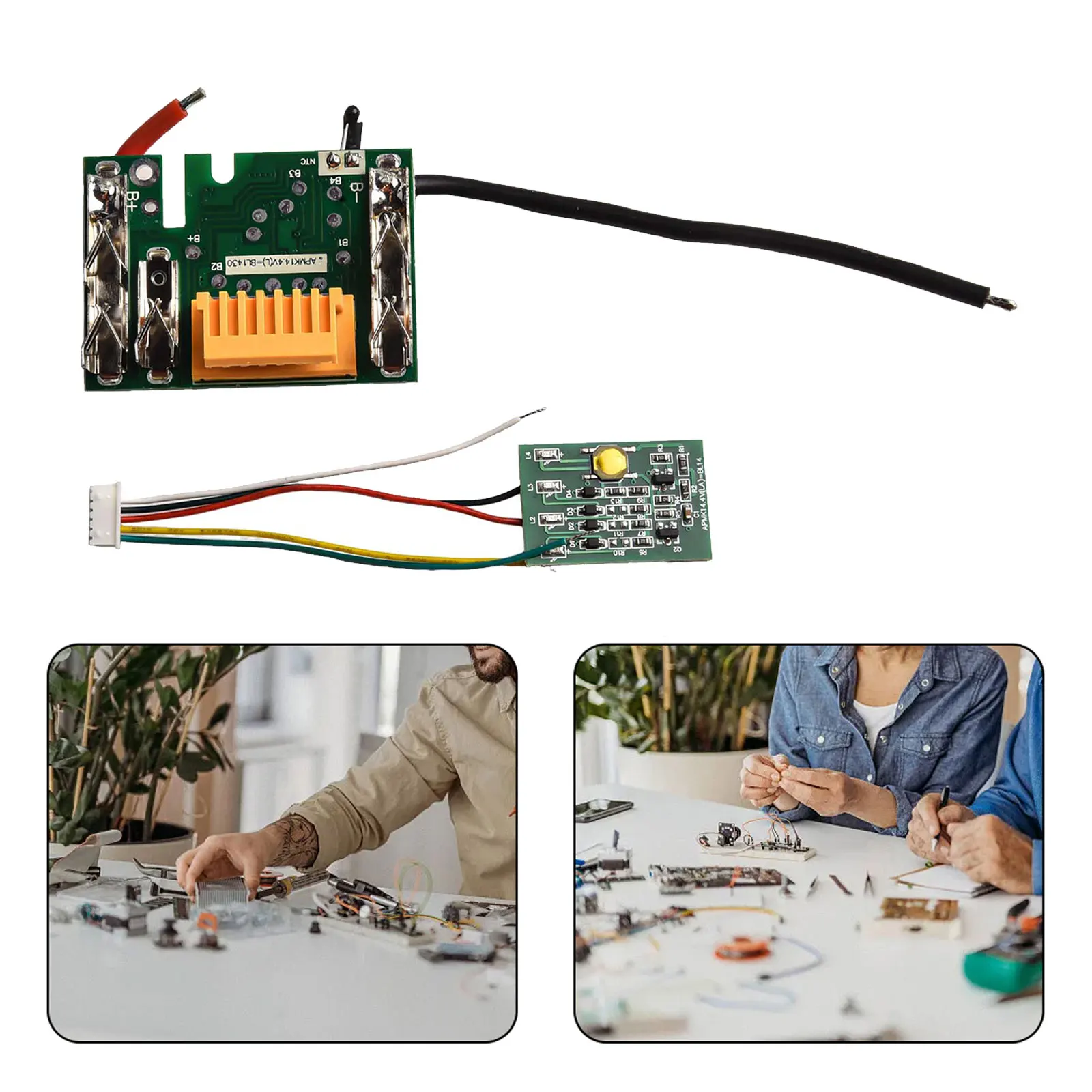 BL1830 Li-ion Battery PCB Protection Circuit Board 4.6x3.3cm For 18V 3 6 9Ah Electric Drill Power Tools Accessories
BL1830 Li-ion Battery PCB Protection Circuit Board 4.6x3.3cm For 18V 3 6 9Ah Electric Drill Power Tools Accessories
