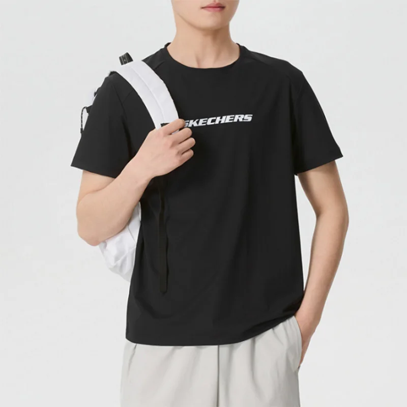 Skechers Men's Crewneck Knit T-Shirt - Single-layer, Sporty, Comfortable, Breathable Short Sleeve P224U047-03K8
Skechers Men's Crewneck Knit T-Shirt - Single-layer, Sporty, Comfortable, Breathable Short Sleeve P224U047-03K8