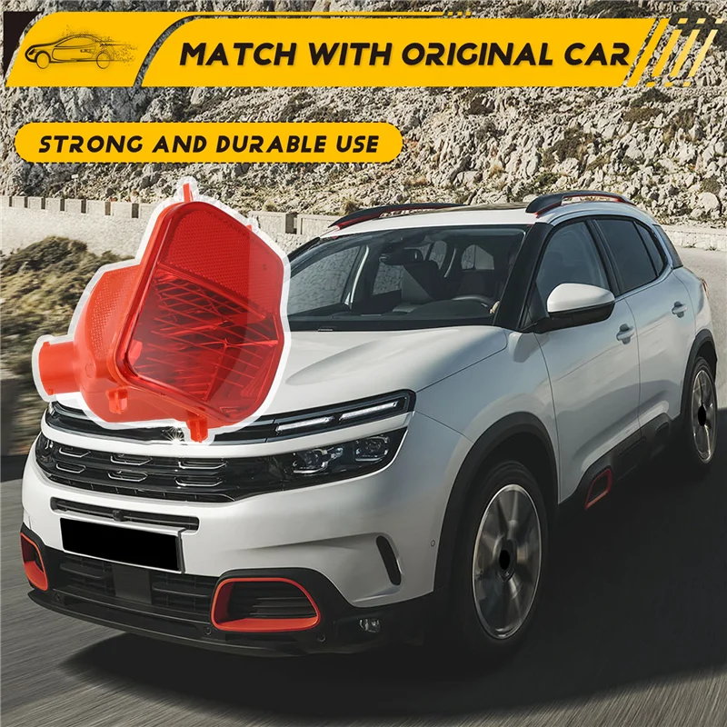 A80X-отражатель заднего бампера для 4008 Citroen C5 AIRCROSS 2016+, предупреждающая накладка на отражатель
A80X-отражатель заднего бампера для 4008 Citroen C5 AIRCROSS 2016+, предупреждающая накладка на отражатель