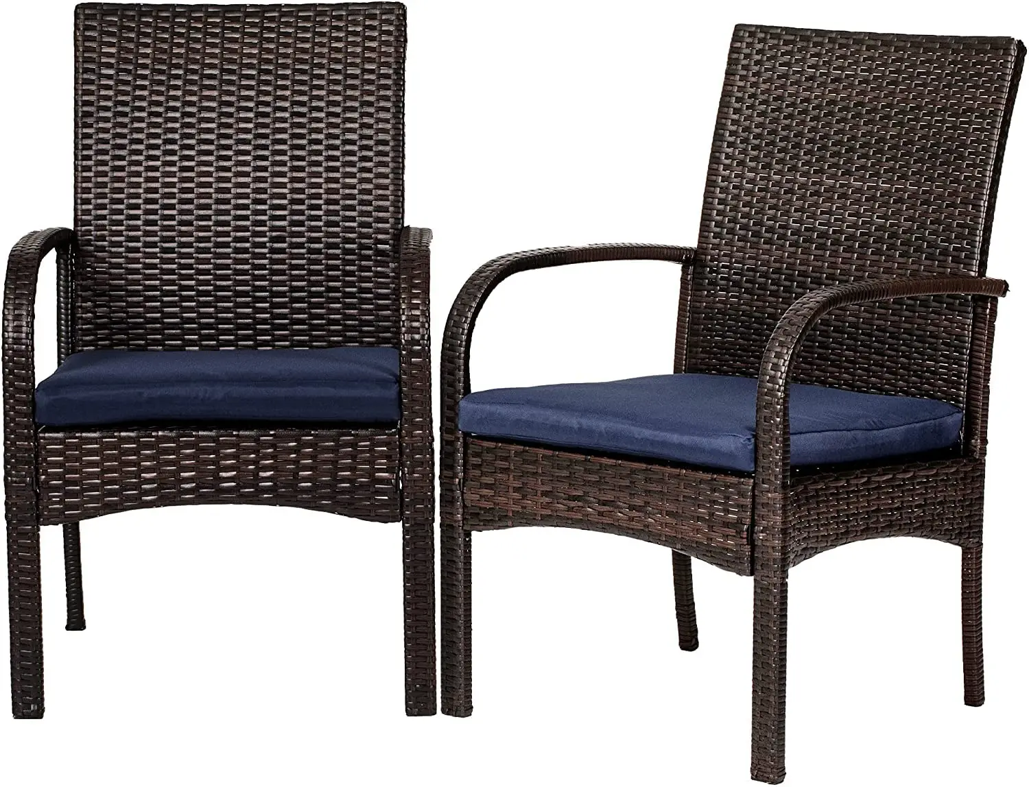 Outdoor Wicker Dining Chairs, Patio Rattan Dining Chairs, Restaurant Chair with Removable Cushions, Firepit, Customized
Outdoor Wicker Dining Chairs, Patio Rattan Dining Chairs, Restaurant Chair with Removable Cushions, Firepit, Customized
