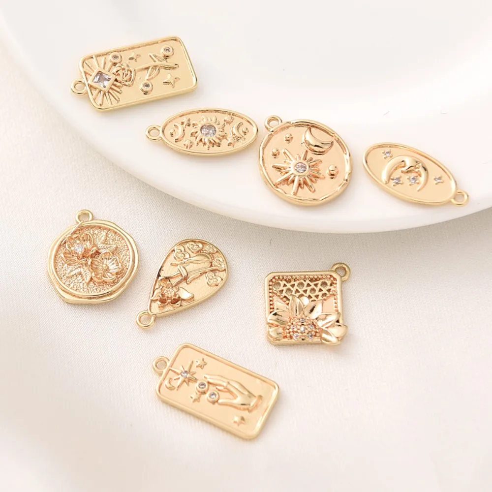 Позолоченный квадратный кулон из 14-каратного золота с микроинкрустацией, браслет ручной работы своими руками, ожерелье, кулон, круглый кулон с каплями воды
Позолоченный квадратный кулон из 14-каратного золота с микроинкрустацией, браслет ручной работы своими руками, ожерелье, кулон, круглый кулон с каплями воды