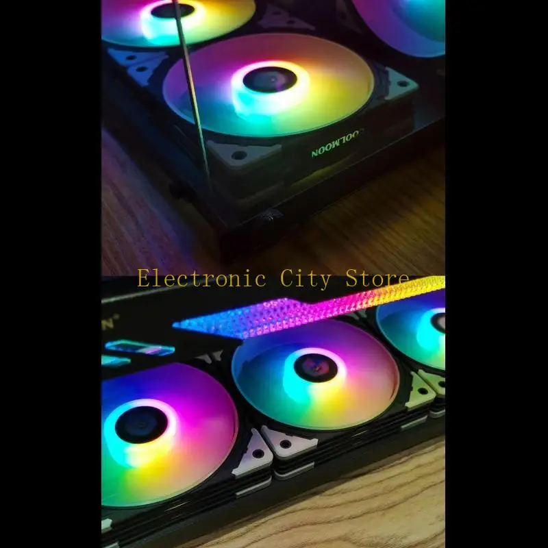 Computer PC Fan Adjustable ARGB Cooling Fan SYNC ARGB Fans 5V for DC Adjust Spee HU8D
Computer PC Fan Adjustable ARGB Cooling Fan SYNC ARGB Fans 5V for DC Adjust Spee HU8D