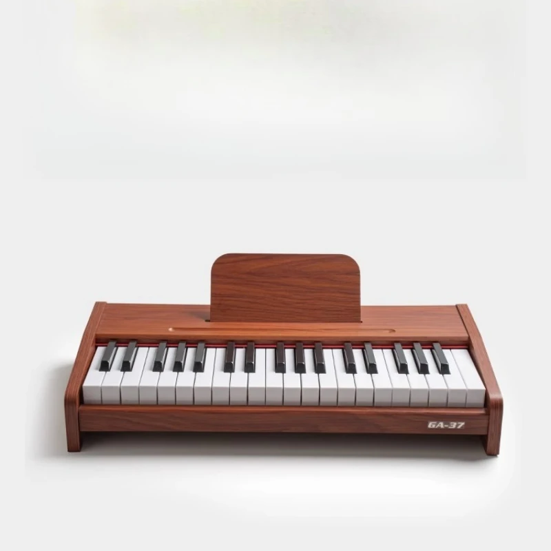 wooden piano mini home beginner electronic organ girl 37 keys can be played
wooden piano mini home beginner electronic organ girl 37 keys can be played