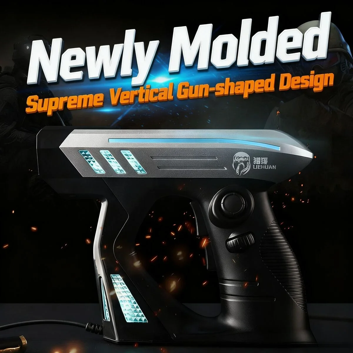 Creatice Gun Shape 3D Wired Vertical Esport Mouse Ergonomics Cool RGB Lighting Gaming Mice For FPS Game Office Boys Mans Gifts
Creatice Gun Shape 3D Wired Vertical Esport Mouse Ergonomics Cool RGB Lighting Gaming Mice For FPS Game Office Boys Mans Gifts