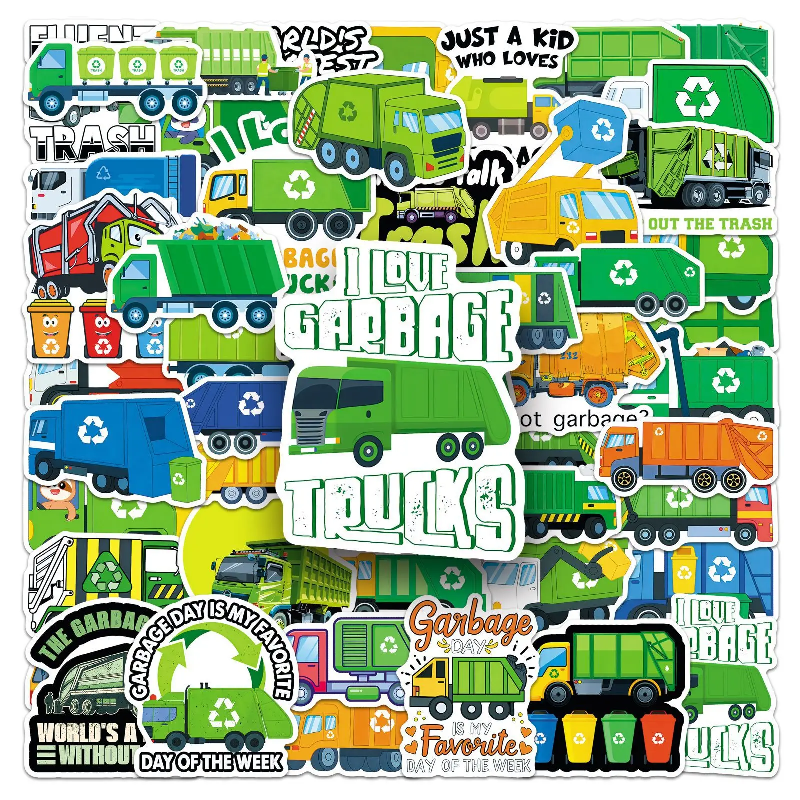 10/50PCS Garbage Collection Truck Graffiti Stickers Cartoon Transportation DIY Toys for Bottle Travel Bag Aesthetic Decals
10/50PCS Garbage Collection Truck Graffiti Stickers Cartoon Transportation DIY Toys for Bottle Travel Bag Aesthetic Decals