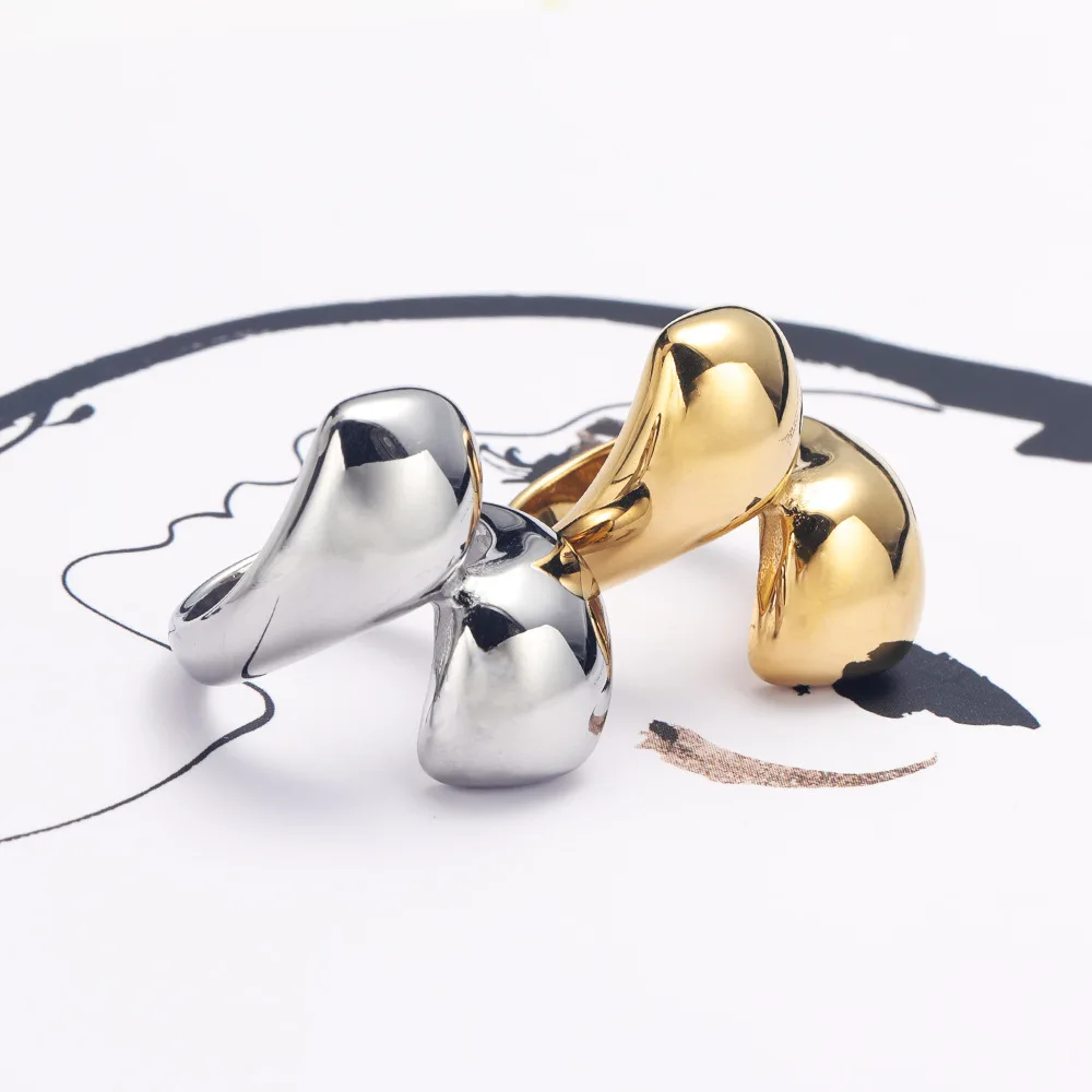 Japanese and Korean INS Niche Design Cool and Minimalist Water Drop Versatile Snake Shaped Open Ring Size 6-10
Japanese and Korean INS Niche Design Cool and Minimalist Water Drop Versatile Snake Shaped Open Ring Size 6-10