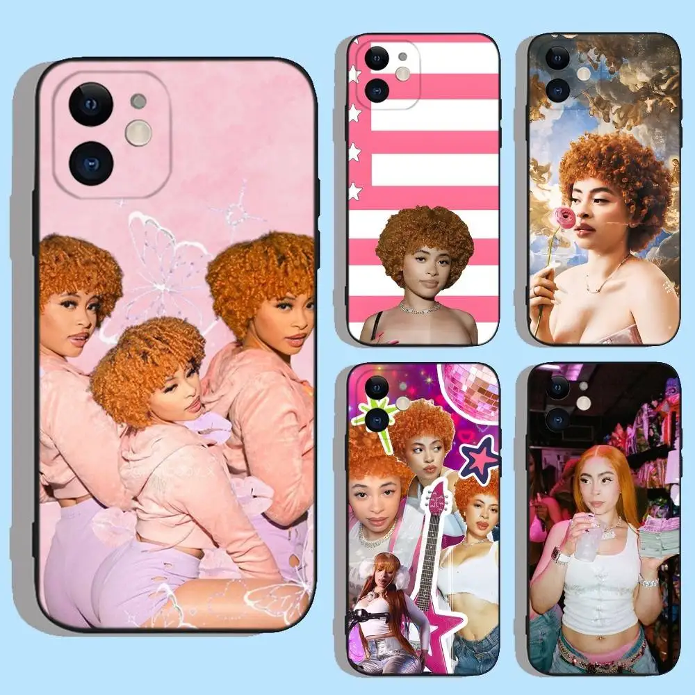 Rapper Ice Spice Phone Case For iPhone 16e,16,15,14,13,12,11,XS,XR,X,8,7,Pro,Max,Plus,mini Silicone Black Cover
Rapper Ice Spice Phone Case For iPhone 16e,16,15,14,13,12,11,XS,XR,X,8,7,Pro,Max,Plus,mini Silicone Black Cover