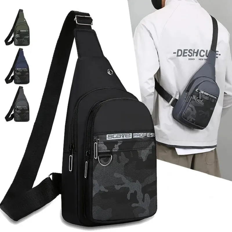 Chest Bag Men's One Shoulder Crossbody Bag Large Capacity Outdoor Sports Leisure Fashion Small Shoulder Bag Backpack Men's
Chest Bag Men's One Shoulder Crossbody Bag Large Capacity Outdoor Sports Leisure Fashion Small Shoulder Bag Backpack Men's